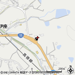 香川県東かがわ市伊座557周辺の地図