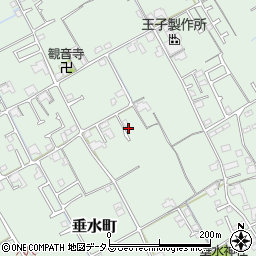 香川県丸亀市垂水町2616-7周辺の地図