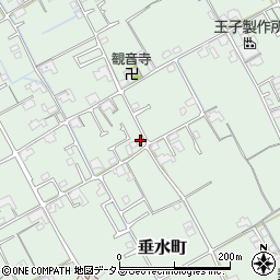 香川県丸亀市垂水町2492周辺の地図