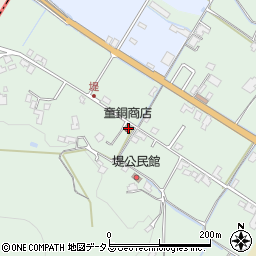 童銅商店周辺の地図