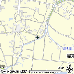 香川県東かがわ市帰来445周辺の地図