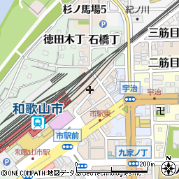 和歌山県和歌山市杉ノ馬場2丁目30周辺の地図