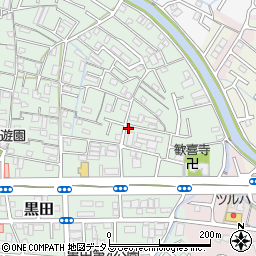 和歌山県和歌山市黒田267-4周辺の地図