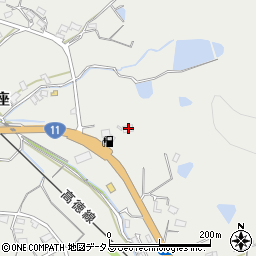 香川県東かがわ市伊座560-2周辺の地図