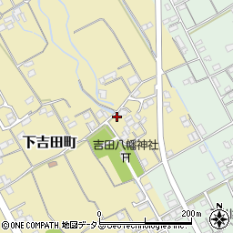 香川県善通寺市下吉田町357周辺の地図