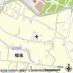 香川県東かがわ市帰来216周辺の地図