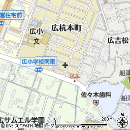 広島県呉市広杭本町2-23周辺の地図
