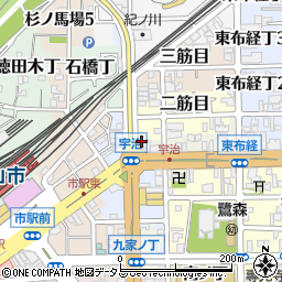和歌山県和歌山市一筋目2周辺の地図