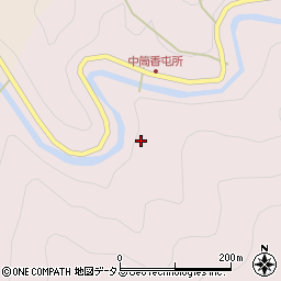 和歌山県伊都郡高野町中筒香84周辺の地図