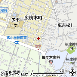 広島県呉市広杭本町5周辺の地図