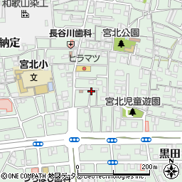 和歌山県和歌山市黒田210周辺の地図