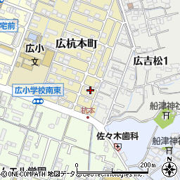 広島県呉市広杭本町5-9周辺の地図
