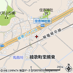 香川県丸亀市綾歌町栗熊東833周辺の地図