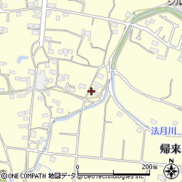 香川県東かがわ市帰来369周辺の地図