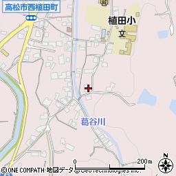 香川県高松市西植田町2377周辺の地図