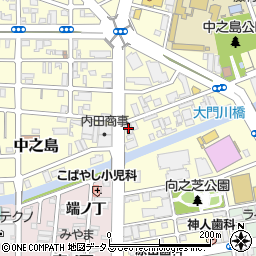 内田商事株式会社周辺の地図