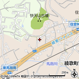 香川県丸亀市綾歌町栗熊東886周辺の地図