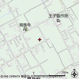香川県丸亀市垂水町2637-6周辺の地図