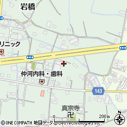 和歌山県和歌山市岩橋周辺の地図