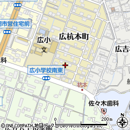 広島県呉市広杭本町4周辺の地図