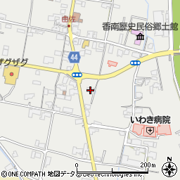 香川県高松市香南町由佐185-1周辺の地図