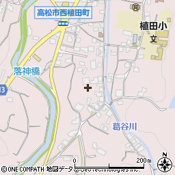 香川県高松市西植田町2966周辺の地図