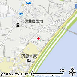 和歌山県和歌山市北島501周辺の地図
