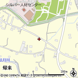 香川県東かがわ市帰来124周辺の地図