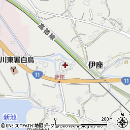 香川県東かがわ市伊座367周辺の地図