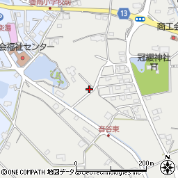 香川県高松市香南町由佐1376周辺の地図