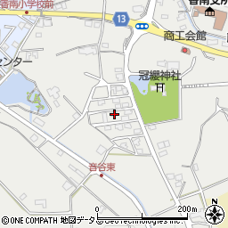 香川県高松市香南町由佐1382周辺の地図