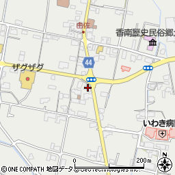 香川県高松市香南町由佐185-4周辺の地図