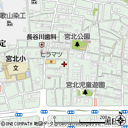 和歌山県和歌山市黒田208周辺の地図