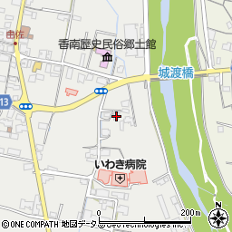 香川県高松市香南町由佐86周辺の地図