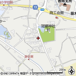 香川県高松市香南町由佐1382-31周辺の地図