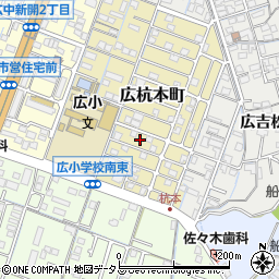 広島県呉市広杭本町7周辺の地図
