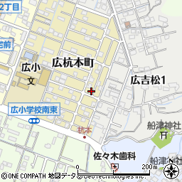 広島県呉市広杭本町12-20周辺の地図