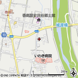 香川県高松市香南町由佐127周辺の地図