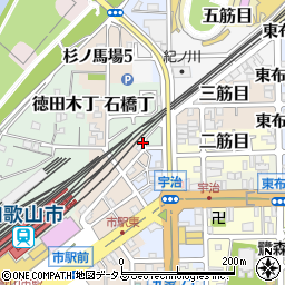 和歌山県和歌山市杉ノ馬場3丁目15周辺の地図