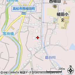 香川県高松市西植田町2976周辺の地図