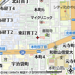 和歌山県和歌山市本町5丁目周辺の地図