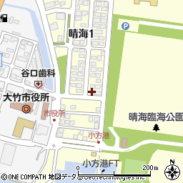 有限会社中国ダイビング　大竹営業所周辺の地図
