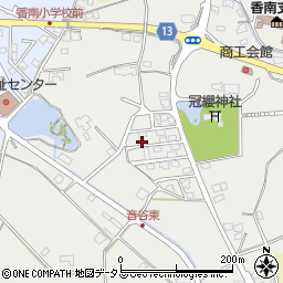 香川県高松市香南町由佐1382-27周辺の地図