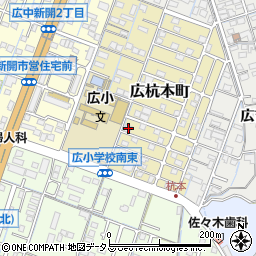 広島県呉市広杭本町7-9周辺の地図