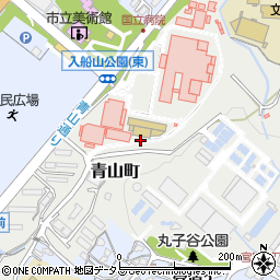 広島県呉市青山町周辺の地図