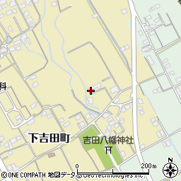 香川県善通寺市下吉田町385周辺の地図