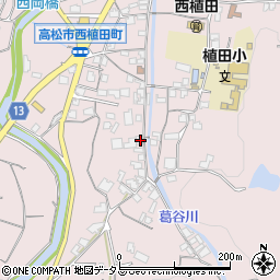 香川県高松市西植田町2971周辺の地図