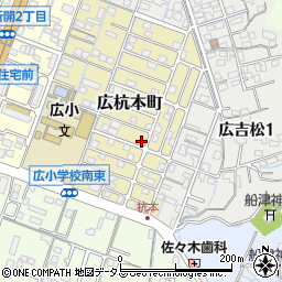 広島県呉市広杭本町8-1周辺の地図