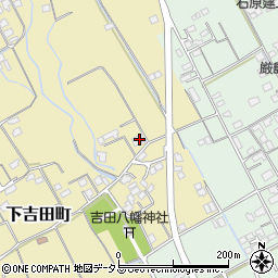 香川県善通寺市下吉田町387周辺の地図