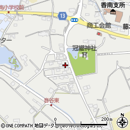 香川県高松市香南町由佐1417-12周辺の地図